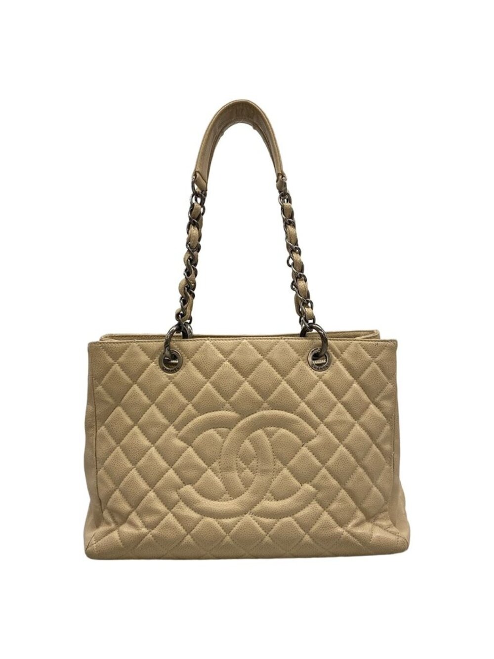 Chanel Tote Bag Grand Shopping GST Beige